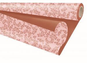 AXELLE Pink/Chocolate, 0,79 × 25 m, rola polypro
