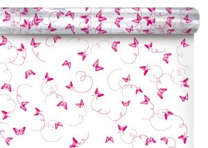 CELOFÁN BUTTERFLY fuchsia, rola 0,70×10 m
