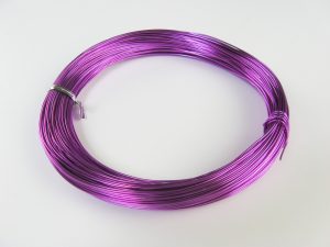 DRÔTY hliníkové hliník.dekoračné Ø 1 mm, 60 m