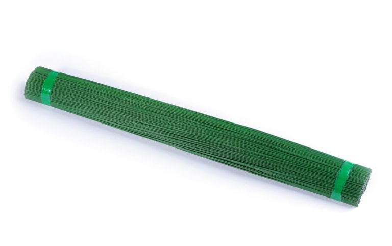 DRÔTY SEKANÉ Ø 1,0mm zelené lakované 40cm/1 kg