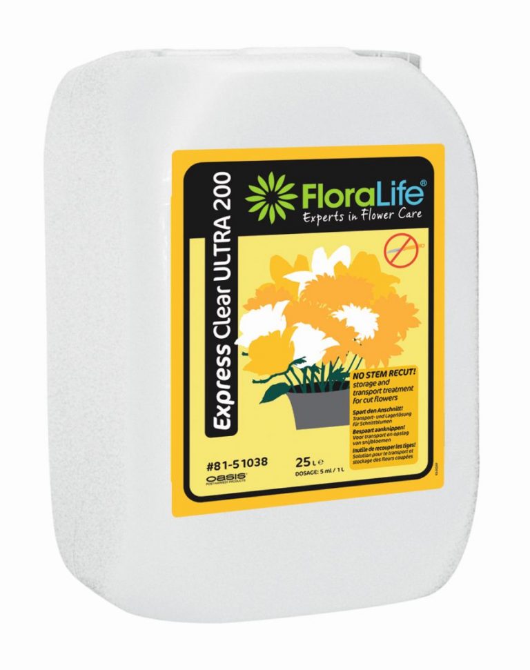 FLORALIFE® EXPRESS CLEAR 200 Ultra 5 l – pre predajcov kvetov