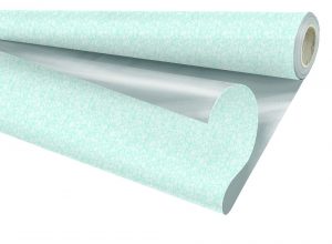 GAETAN light blue/silver, 0,79x25 m rola polypro