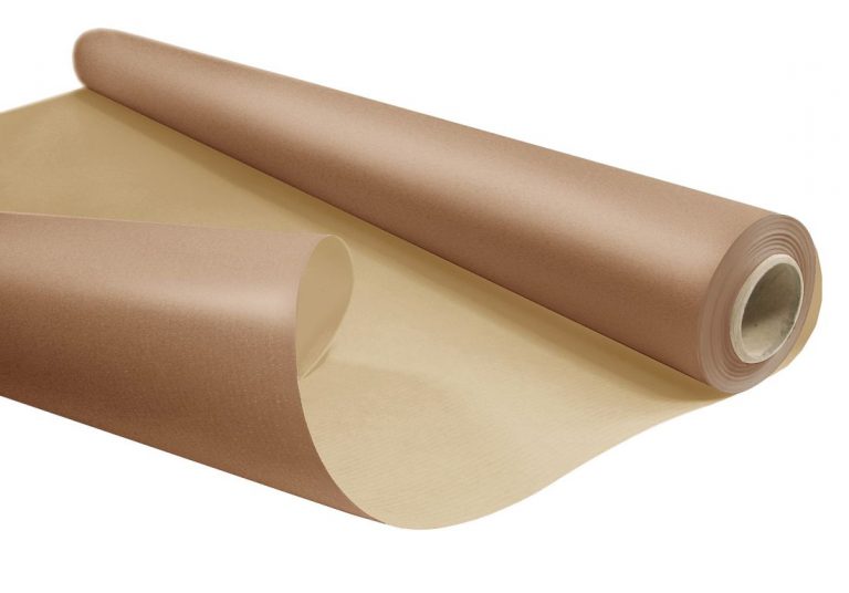 KRAFT PAPIER METALIC 0,79x50 m, 60 g/m2 bronze/natural