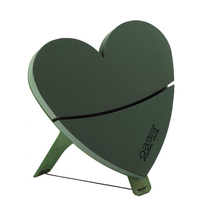 OASIS® ECObase  srdce s opierkou 30x28cm