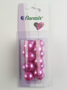 OASIS® PERLY dekoračné 14 mm, svetlo fialové (16ks)