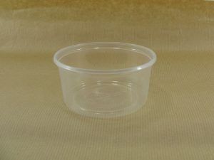 PLASTOVÁ MISKA 10x4,8 cm číra