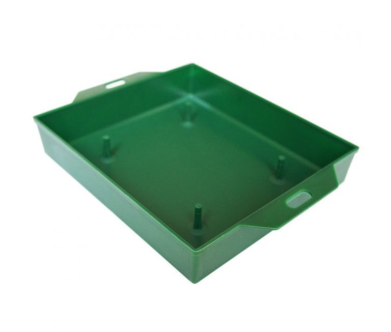 Plastová miska 13×11,5 cm zelená