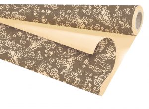 INFLUENCE taupe/natural, rola 0,79x25 m polypro
