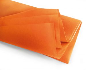 SIRIUS RAY - hodvábný papier 75x50 cm, bal.24 ks ORANGE