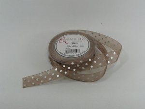 STUHA ARCO 25 mm/20 m platinová s potlačou