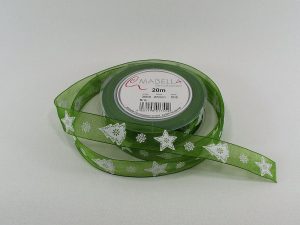 STUHA BRIX 25 mm/20 m zelená s potlačou