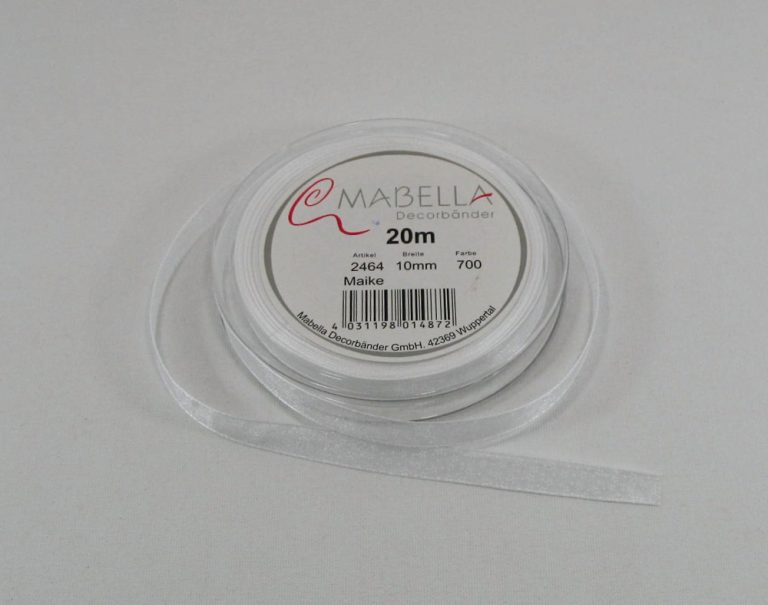 STUHA MAIKE 10 mm/20 m biela