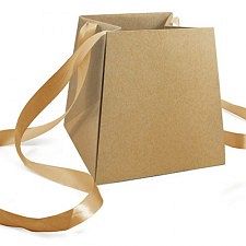 Taška CAPTURE M NATURAL - papierová s polybagom natural