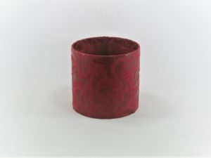 FLOWER BOX MINI 11/11 - dekor FILIGRANY BORDÓ 3D