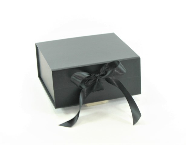 LUX BOX MATT SATIN BLACK 15,2x15,2x7cm