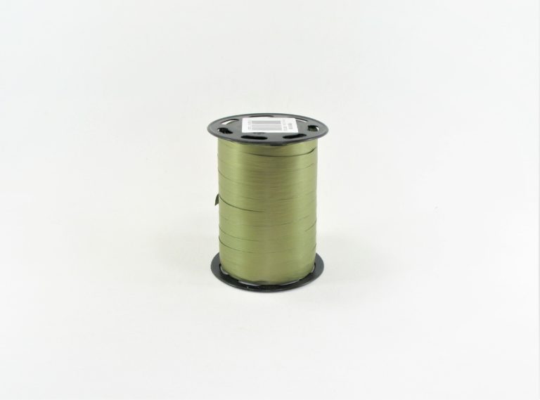 STUHA POLYBAND NATUR 10 MM/250 M, OLIVOVO ZELENÁ