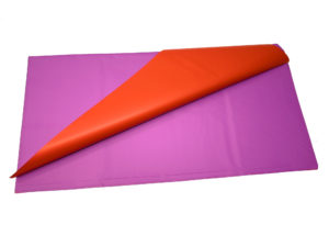 FÓLIA POLYPRO DUOMAT 60/60CM LILAC/VERMILION RED