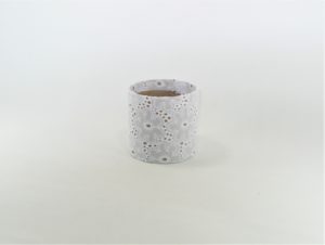 FLOWER BOX MINI 10/10 D - dekor BRODERIE WHITE