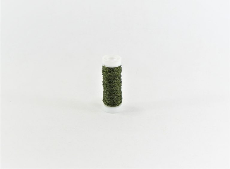 BUCO® BOUILLON EFFECT DECO DRÔT 0,30mm/25g OLIVE GREEN