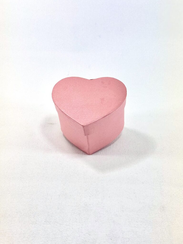 BOX HEART PINK 9,5x7,5x6,5 CM