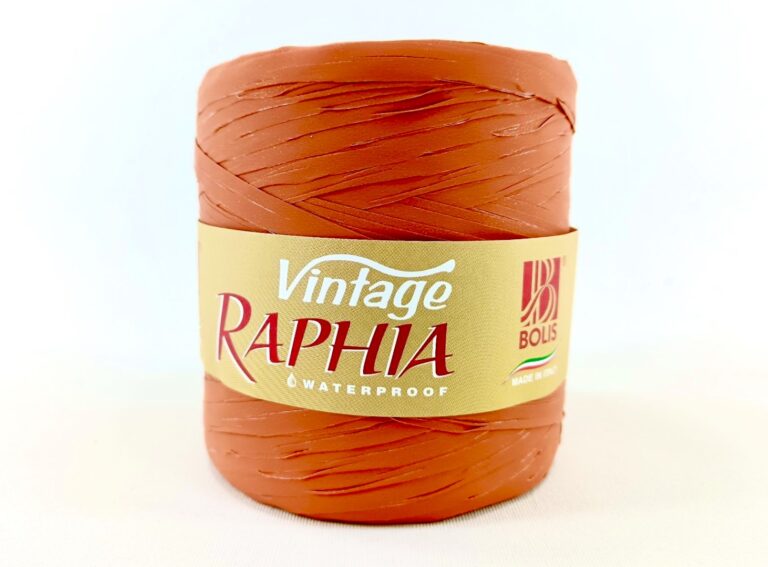 RAPHIA VINTAGE 200 M MATTONE