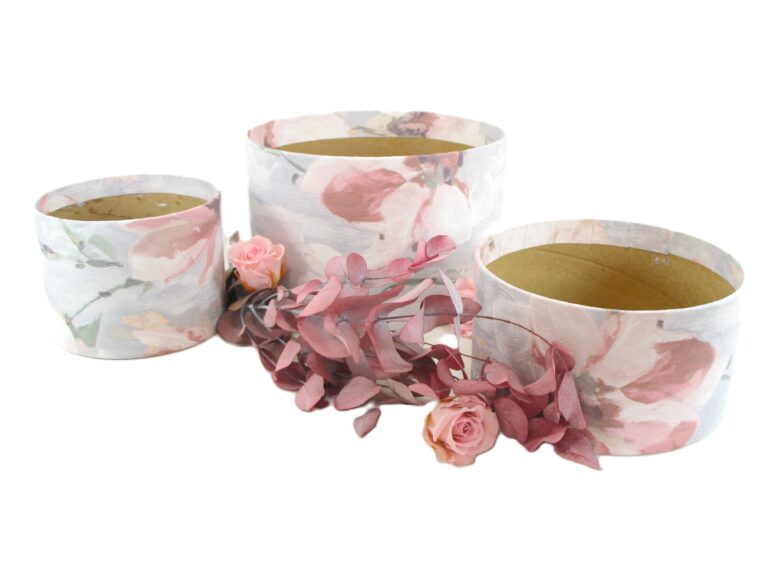 FLOWER BOX  20/13 - dekor CAMILLA FLORAL BLUSH