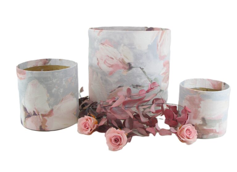 FLOWER BOX  20/20 - dekor CAMILLA FLORAL BLUSH