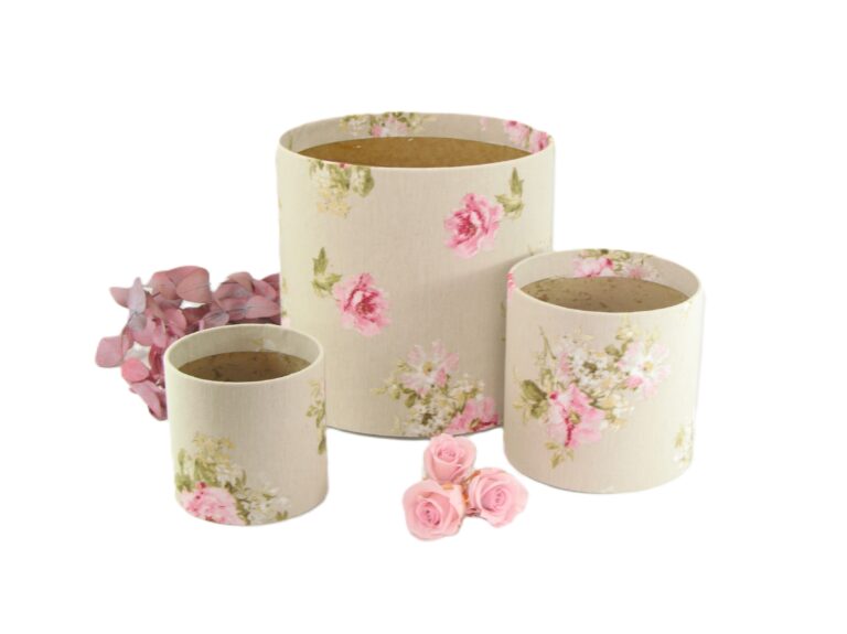 FLOWER BOX MINI 10/10 D - dekor BEIGE GARDEN