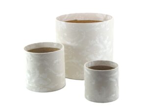 FLOWER BOX  20/20 - dekor BELVEDERE FLORAL WHITE