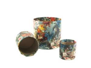 FLOWER BOX  20/20 - dekor PARADISE BLUE