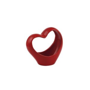 ČREPNÍK HEART OPENED RED 110x65x115 MM