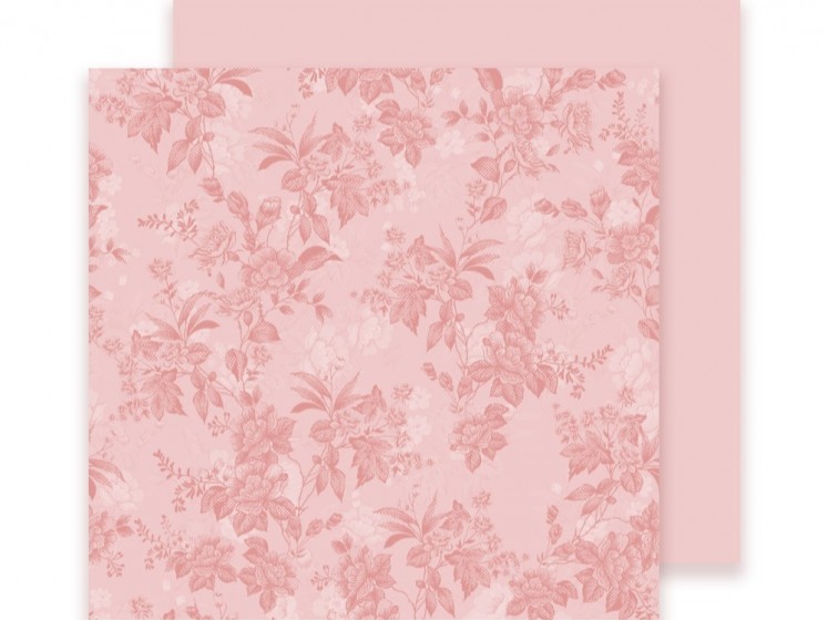 FÓLIA POLYPRO MAT FLOWERS PINK/PINK 60/60 CM